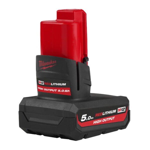 Akumuliatorius 12V M12 HB5 5,0 Ah HIGH OUTPUT
