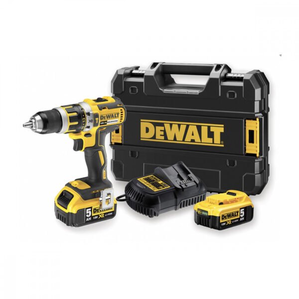 DeWALT DCD795P2 18V suktuvas – smūginis gręžtuvas (2x5.0 Ah)