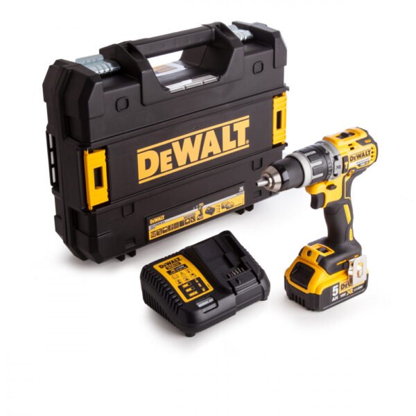 DeWALT DCD796P1 18V suktuvas – smūginis gręžtuvas (1x5.0 Ah)