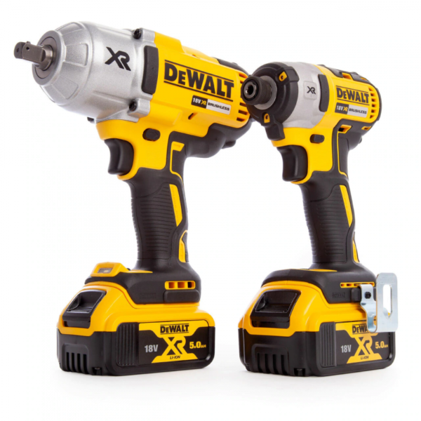 DeWALT DCF899 smūginio veržliasukio ir DCF887 smūginio suktuvo rinkinys - Image 2