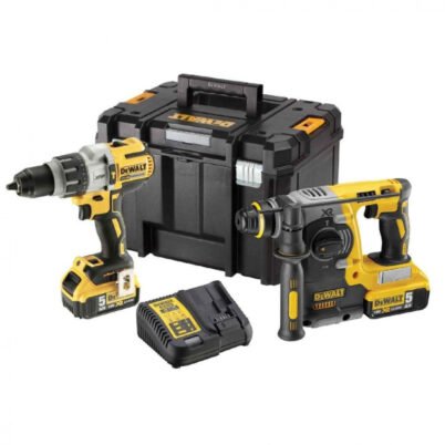 DeWALT DCK229P2T 18V suktuvo - gręžtuvo ir perforatoriaus