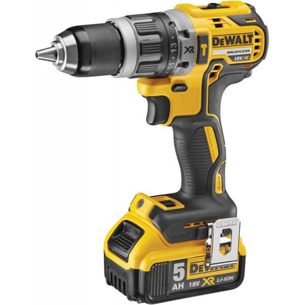 DeWALT DCK266P3 18V smūginis suktuvas + suktuvas-gręžtuvas (3x5.0 Ah) - Image 4