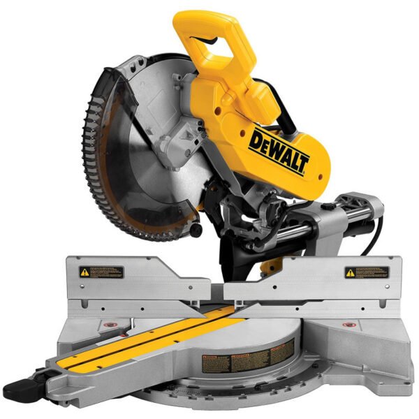 DeWALT DWS780XPS + DWE7492 išilginio ir skersinio pjovimo staklės + DE7400 + DE7023 stalai - Image 3