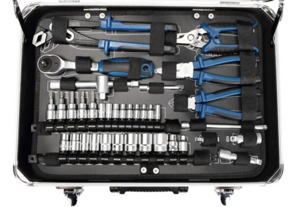 Rankinių įrankių rinkinys Scheppach TB150 metaliniame lagamine 101 vnt - Image 4