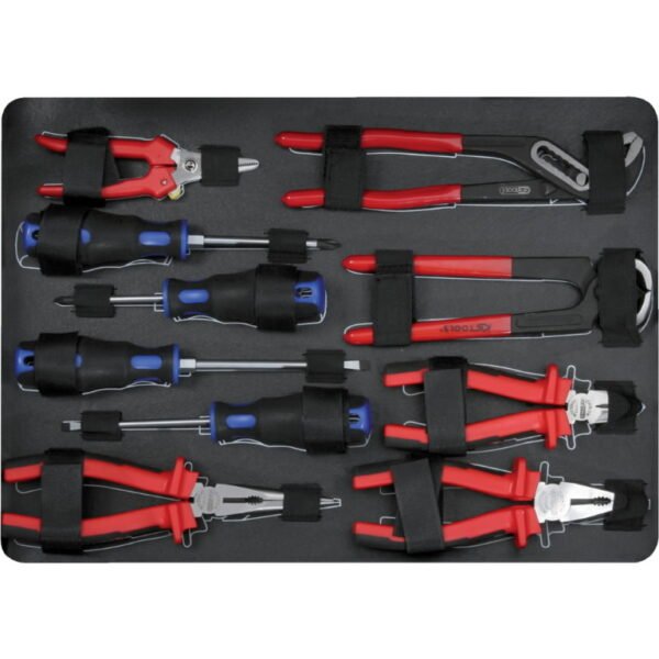 Universalus įrankių komplektas 1/4"+1/2" 127 vnt, KS Tools - Image 5