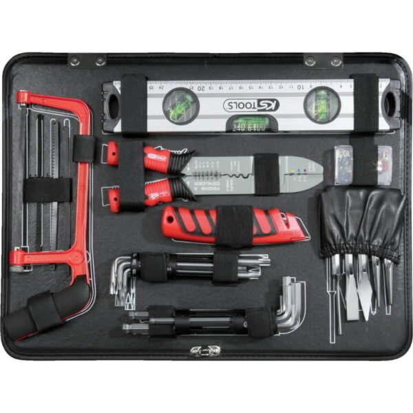 Universalus įrankių komplektas 1/4"+1/2" 127 vnt, KS Tools - Image 6