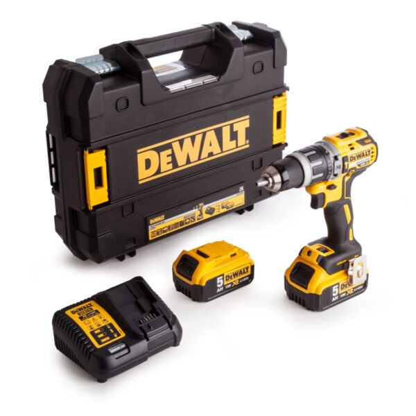 DeWALT DCD796P2 18V suktuvas – smūginis gręžtuvas (2x5.0 Ah)