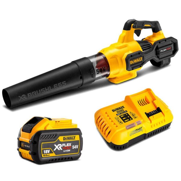 DCMBA572X1 DeWALT FLEXVOLT 54V lapų pūstuvas (1x9.0 Ah)