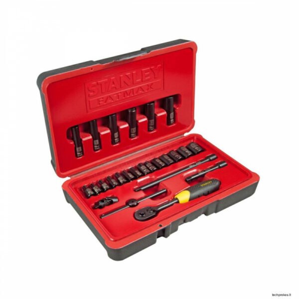 Stanley FatMax 1/4" galvučių komplektas, 25 vnt - Image 2
