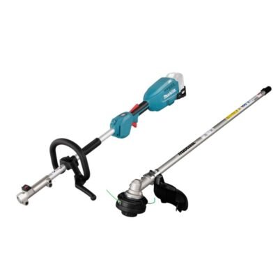 Akumuliatorinis multi variklis MAKITA DUX18Z su trimerio priedu