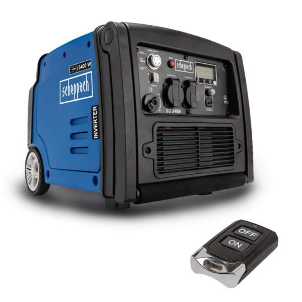 Generatorius SG3400i su nuotoliniu valdymu, Scheppach