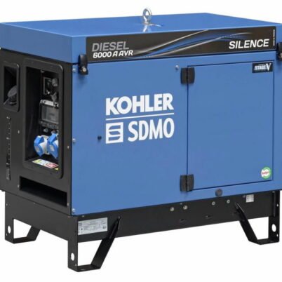 Generatorius dyzelinis DIESEL 6000 A SILENCE AVR C5, SDMO