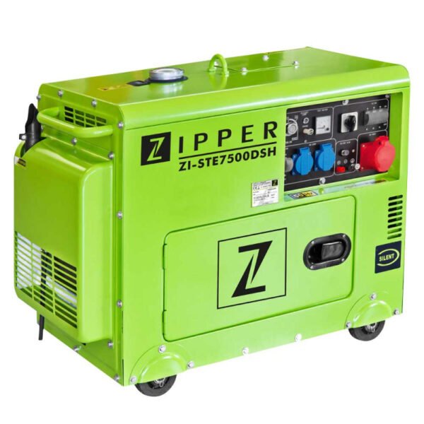 Zipper ZI-STE7500DSH generatorius 3.0 kW (230V), 4.2kW (400V)