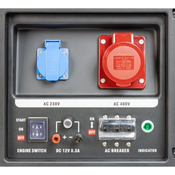 Generatorius benzininis LONCIN LC8000D-AS 400V - Image 5